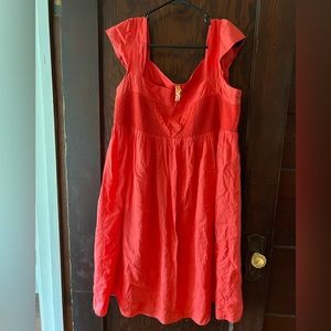 Anthropologie Maeve Empire Babydoll Dress 10